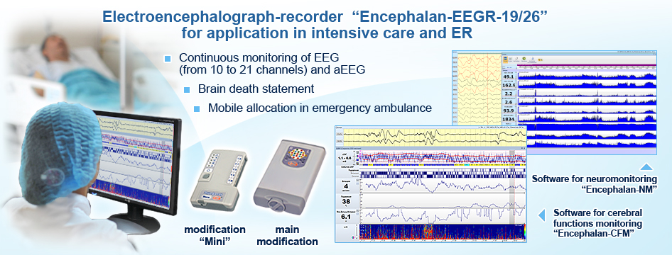 EEG neuromonitoring in intensive care and ER