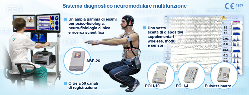 Sistema diagnostico neuromodulare multifunzione